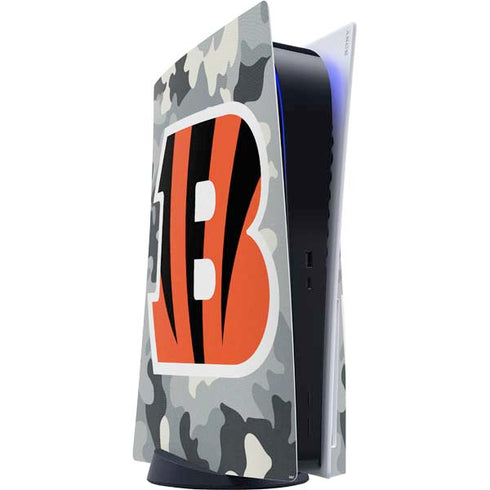 NFL Cincinnati Bengals Camo PlayStation PS5 Skins