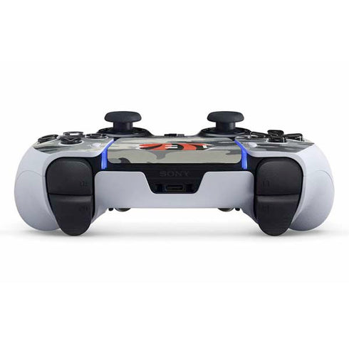 NFL Cincinnati Bengals Camo PS5 DualSense Edge Pro Controller Skin