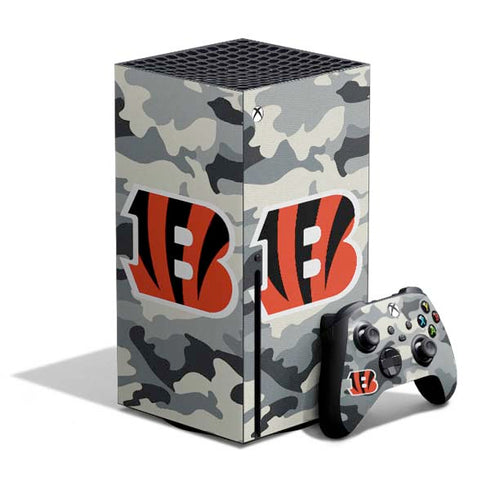 NFL Cincinnati Bengals Camo Xbox Series X Skins