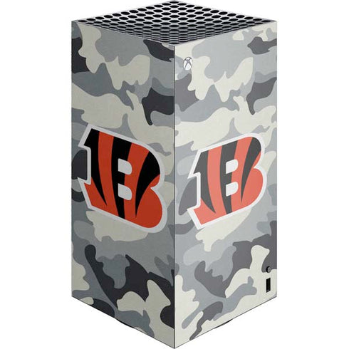 NFL Cincinnati Bengals Camo Xbox Series X Skins