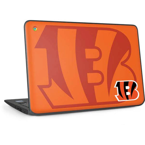 NFL Cincinnati Bengals Double Vision HP Chromebook Skin