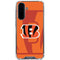 NFL Cincinnati Bengals Double Vision Galaxy A36 5G Clear Case