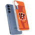 NFL Cincinnati Bengals Double Vision Galaxy A55 5G Clear Case