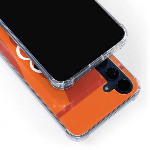 NFL Cincinnati Bengals Double Vision Galaxy A55 5G Clear Case