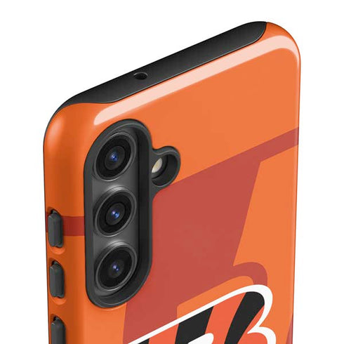NFL Cincinnati Bengals Double Vision Galaxy S25 Impact Case