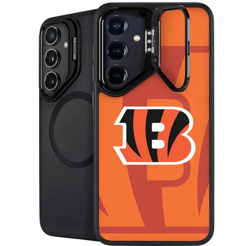 NFL Cincinnati Bengals Double Vision Galaxy S25 Plus Kickstand Case