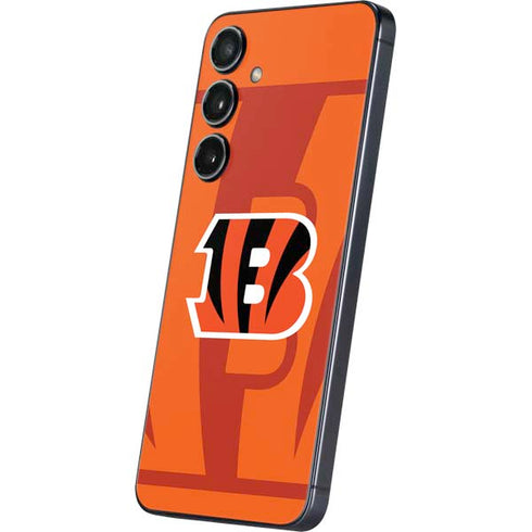 NFL Cincinnati Bengals Double Vision Galaxy S25 Skin