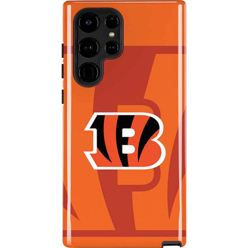 NFL Cincinnati Bengals Double Vision Galaxy S25 Ultra Impact Case