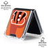 NFL Cincinnati Bengals Double Vision Galaxy Z Flip6 Clear Case