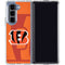 NFL Cincinnati Bengals Double Vision Galaxy Z Fold5 5G Clear Case