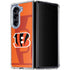NFL Cincinnati Bengals Double Vision Galaxy Z Fold5 5G Clear Case