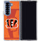 NFL Cincinnati Bengals Double Vision Galaxy Z Fold6 Clear Case