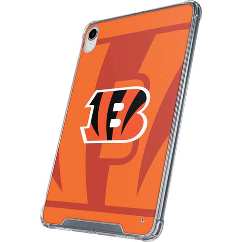 NFL Cincinnati Bengals Double Vision iPad 11th Gen (2025) Clear Case