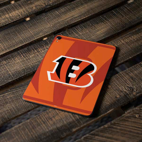 NFL Cincinnati Bengals Double Vision Apple iPad Pro Skin