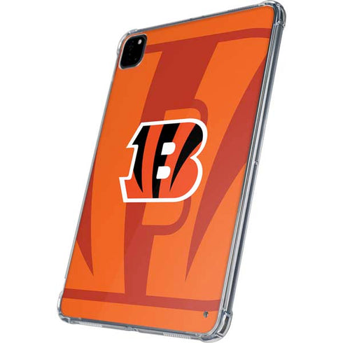 NFL Cincinnati Bengals Double Vision iPad Pro 11in (2024) Clear Case