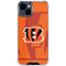 NFL Cincinnati Bengals Double Vision iPhone 15 Clear Case