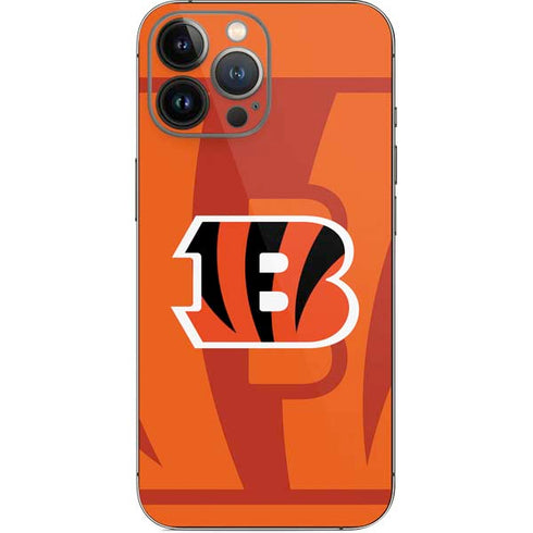 NFL Cincinnati Bengals Double Vision iPhone 15 Pro Max Skin