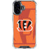 NFL Cincinnati Bengals Double Vision iPhone 16 Plus Clear Case