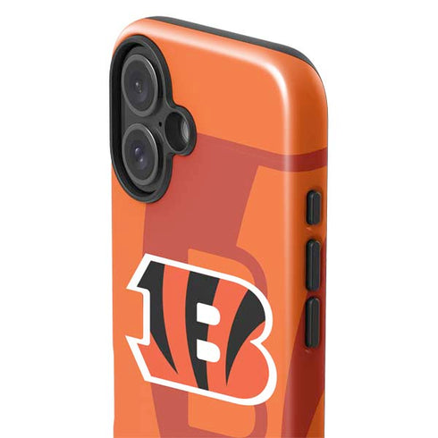 NFL Cincinnati Bengals Double Vision iPhone 16 Plus Impact Case