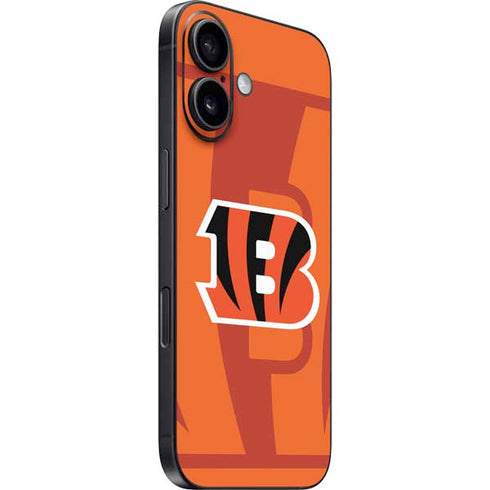 NFL Cincinnati Bengals Double Vision iPhone 16 Plus Skin