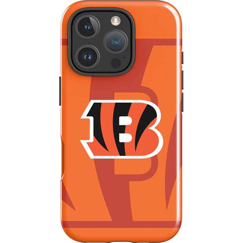 NFL Cincinnati Bengals Double Vision iPhone 16 Pro Max Impact Case