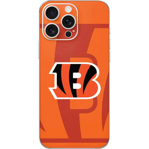 NFL Cincinnati Bengals Double Vision iPhone 16 Pro Max Skin