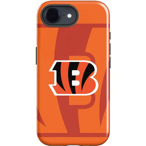 NFL Cincinnati Bengals Double Vision iPhone 16e Impact Case