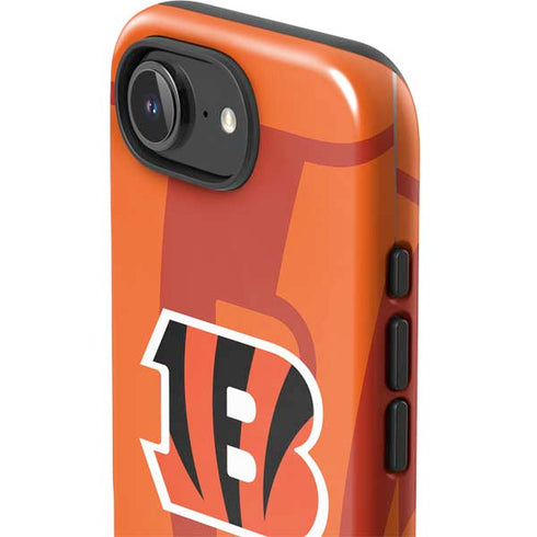 NFL Cincinnati Bengals Double Vision iPhone 16e Impact Case