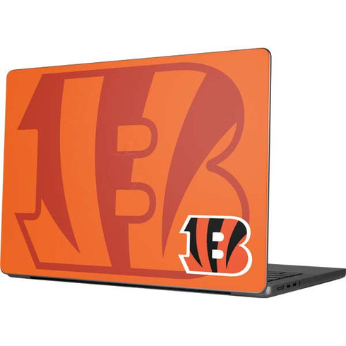 NFL Cincinnati Bengals Double Vision Apple MacBook Pro 14-inch Skin