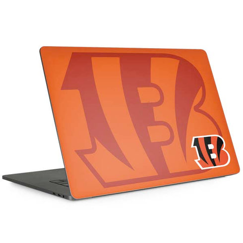 NFL Cincinnati Bengals Double Vision MacBook Skins
