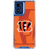 NFL Cincinnati Bengals Double Vision Moto G 5G (2024) Clear Case