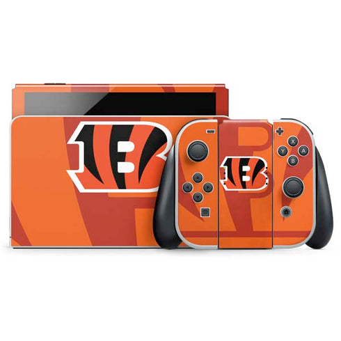 NFL Cincinnati Bengals Double Vision Nintendo Skins