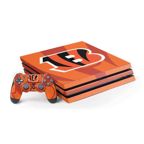 NFL Cincinnati Bengals Double Vision PlayStation PS4 Skins