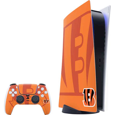 NFL Cincinnati Bengals Double Vision PlayStation PS5 Skins