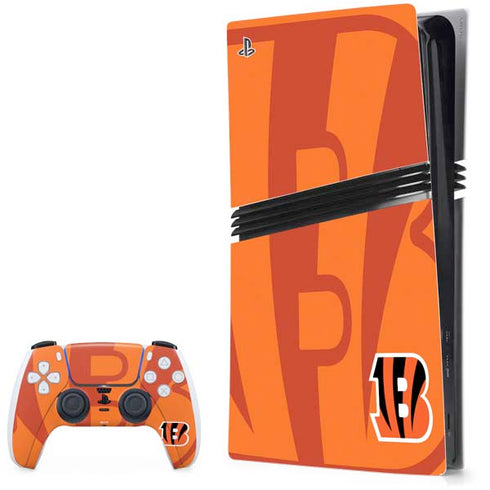 NFL Cincinnati Bengals Double Vision PlayStation PS5 Skins