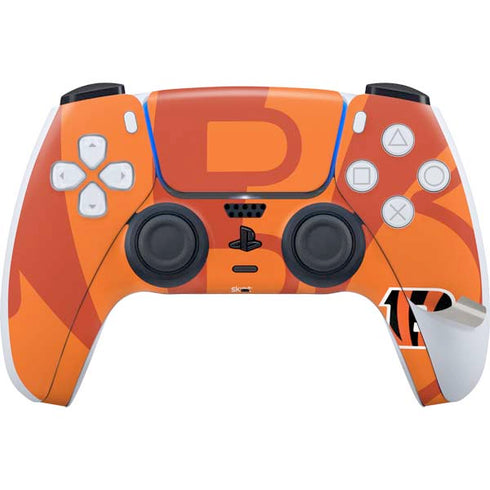 NFL Cincinnati Bengals Double Vision PS5 Pro Bundle Skin