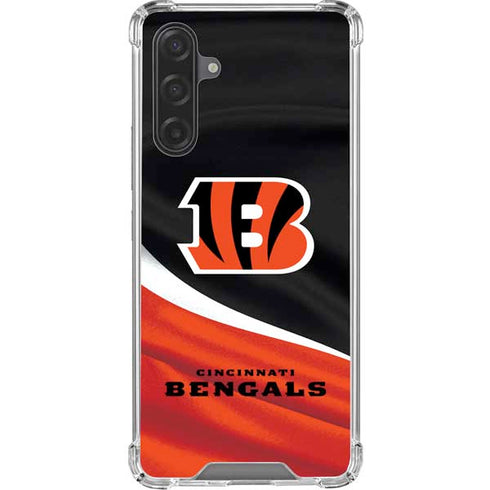 NFL Cincinnati Bengals Galaxy A17 Clear Case