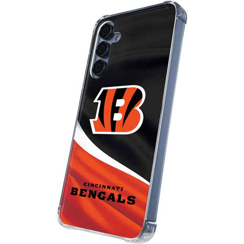 NFL Cincinnati Bengals Galaxy A55 5G Clear Case
