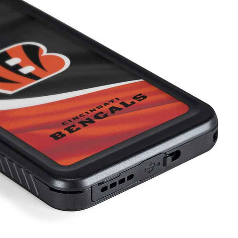 NFL Cincinnati Bengals Galaxy S24 Waterproof Case