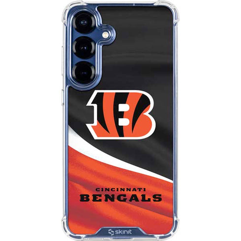 NFL Cincinnati Bengals Galaxy S25 Plus Clear Case