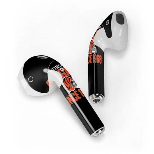 NFL Cincinnati Bengals Helmet Apple AirPods Skin