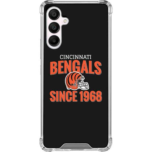 NFL Cincinnati Bengals Helmet Galaxy A16 5G Clear Case
