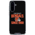 NFL Cincinnati Bengals Helmet Galaxy A36 5G Clear Case