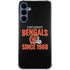 NFL Cincinnati Bengals Helmet Galaxy A55 5G Clear Case
