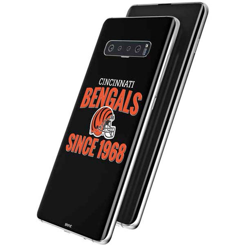 NFL Cincinnati Bengals Helmet Galaxy S10 Plus Skin