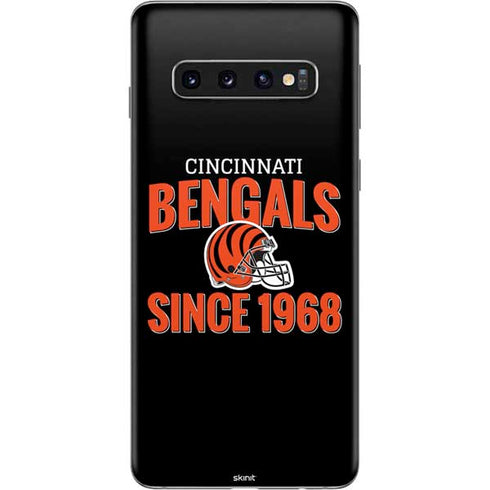 NFL Cincinnati Bengals Helmet Galaxy S10 Skin