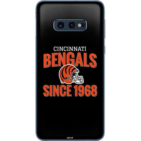 NFL Cincinnati Bengals Helmet Galaxy S10e Skin
