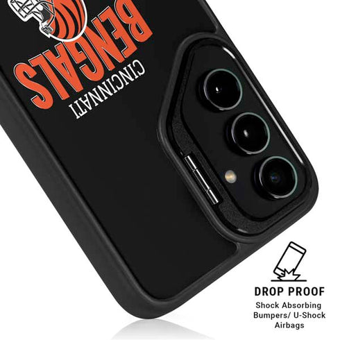NFL Cincinnati Bengals Helmet Galaxy S25 Plus Kickstand Case
