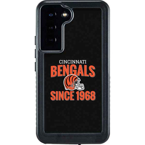 NFL Cincinnati Bengals Helmet Galaxy S24 Plus Waterproof Case