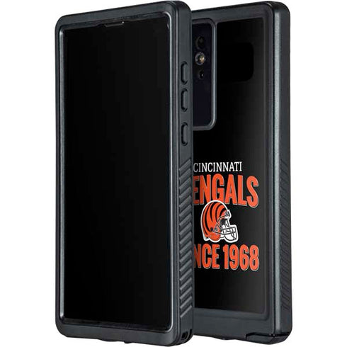 NFL Cincinnati Bengals Helmet Galaxy S24 Ultra Waterproof Case